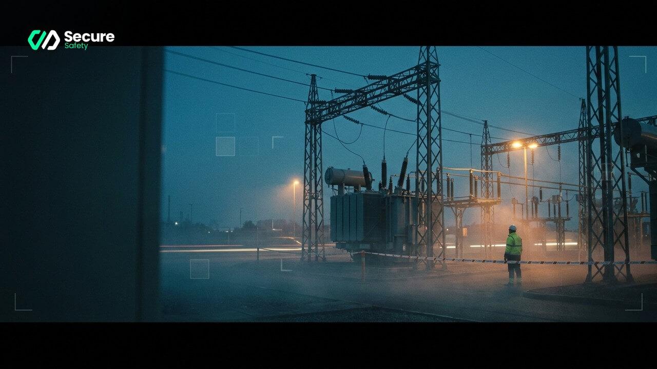 Subestações e Pátios de Manobras: IA de Segurança para Utilities e Geração de Energia