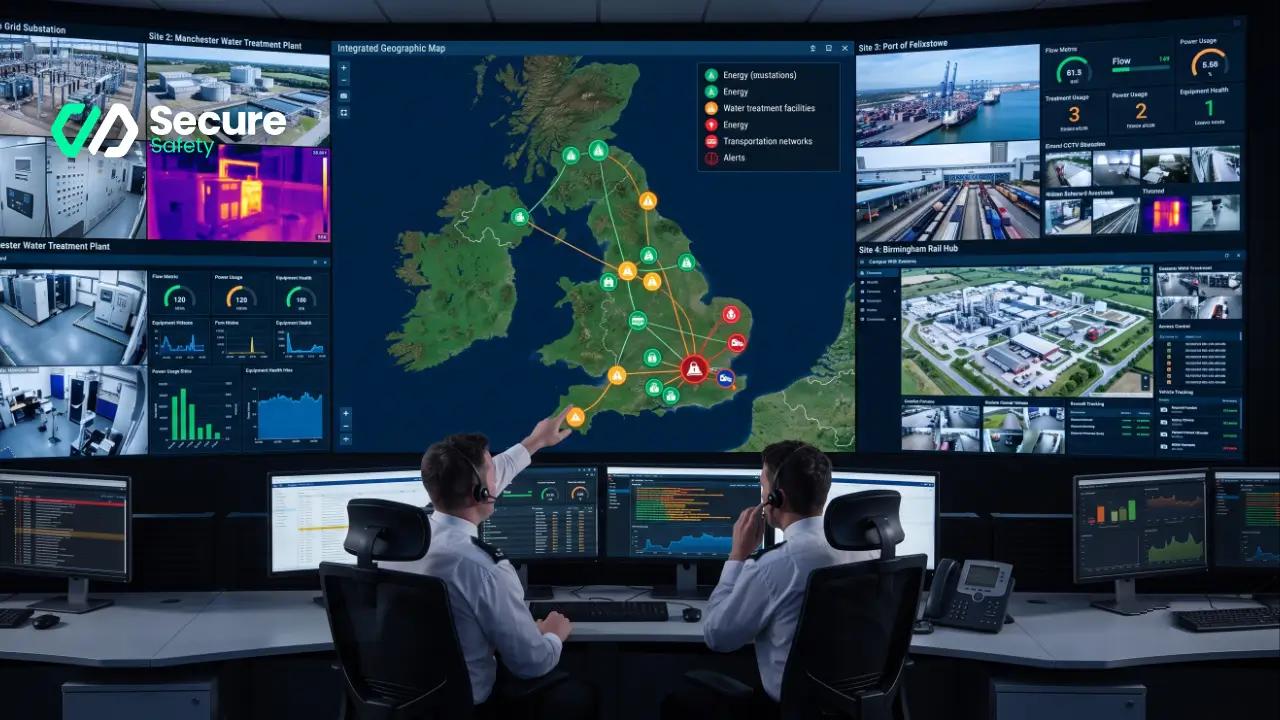 AI CCTV safety monitoring for Infraestrutura Crítica